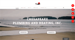 Desktop Screenshot of chesapeakeplumbingandheating.com